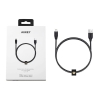 CB-AL1 Black nylonowy kabel Quick Charge Lightning-USB | 1.2m | certyfikat MFi Apple-26578298