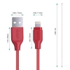 CB-AL2 Red nylonowy kabel Quick Charge Lightning-USB | 2m | certyfikat MFi Apple-26578312