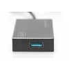 Hub/Koncentrator DIGITUS 4-portowy USB 3.0 SuperSpeed, aktywny, aluminium-26587503