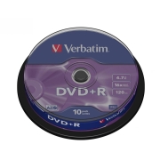 DVD+R 16x 4.7GB 10P CB           43498