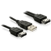 Kabel eSata Power(M)-> eSata(M) + USB 1m