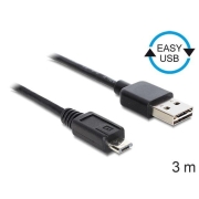Kabel USB Micro AM-MBM5P EASY-USB 3m