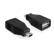 Adapter USB A(F)->USB Mini(M)