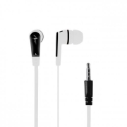 Słuchawki douszne z mikrofonem S2A białe smartphone/Mp3/tablet