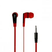 Słuchawki douszne z mikrofonem S2D czerwone smartfon/Mp3/tablet