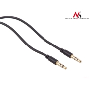 Kabel audio Maclean MCTV-815 miniJack 3,5mm (M) - miniJack 3,5mm (M), 1.5m Czarny