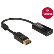 Adapter Displayport 1.2 (M)->HDMI(F) 4K Pasywny Czarny