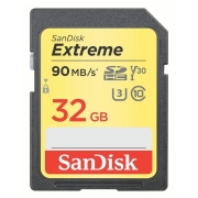 Karta pamięci SDHC SanDisk Extreme 32GB 90MB/s Class 10 UHS-I U3