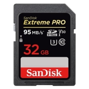 Karta pamięci SanDisk Extreme Pro SDHC 32GB 95/90 MB/s V30 UHS-I (UHS 3)