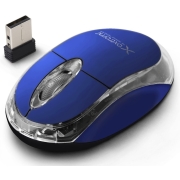 Mysz bezprzewodowa XM105B 3D, 2.4GHz, niebieska