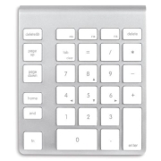 NewerTech keypad bluetooth do klawiatury Apple aluminium biały