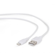 Kabel USB 2.0 8pin/0.5m/biały