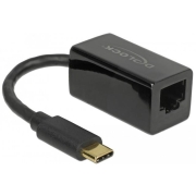 Karta sieciowa USB 3.1 typ C ->RJ-45 1GB na kablu