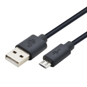 Kabel USB-Micro USB 1.8m czarny