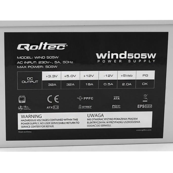 Zasilacz ATX Wind 505W (bulk)-26529658