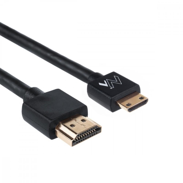Kabel HDMI A-C Maclean MCTV-711 HDMI 1.4 (M) - miniHDMI 1.4 (M) ULTRA SLIM, czarny 1m-26534869
