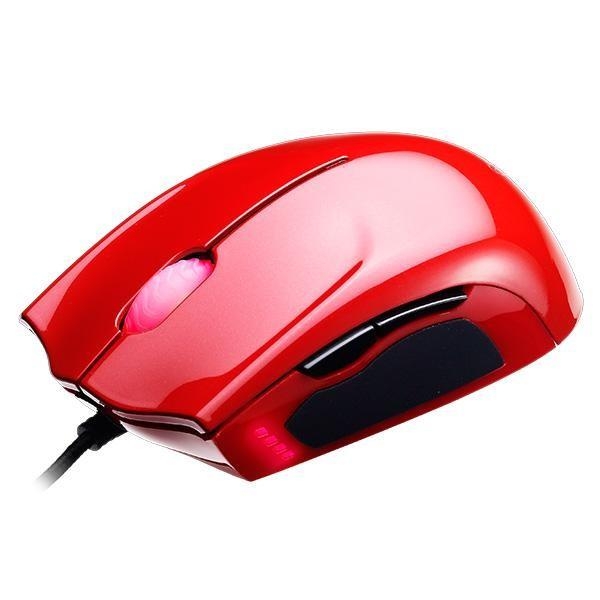 Tt eSPORTS Mysz dla graczy - Saphira Red 3500DPI Laser Rubber coating-26535497