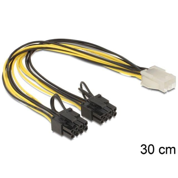Kabel rozdzielacz zasilania PCI EXPRESS 2x8PIN/1x6PIN-26537774
