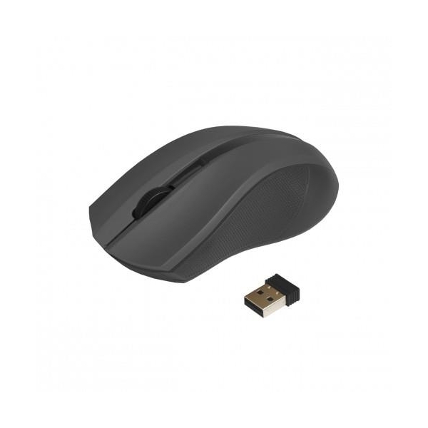 Mysz bezprzewodowo-optyczna USB AM-97C srebrna
