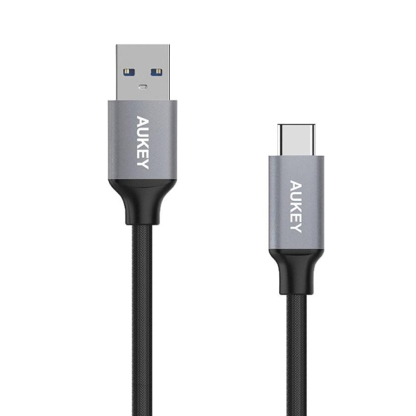 CB-CD2 nylonowy kabel Quick Charge USB C-USB 3.0 | 1m | 5 Gbps | 3A | 60W PD | 20V-26562126