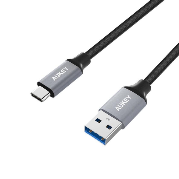 CB-CD2 nylonowy kabel Quick Charge USB C-USB 3.0 | 1m | 5 Gbps | 3A | 60W PD | 20V-26562127