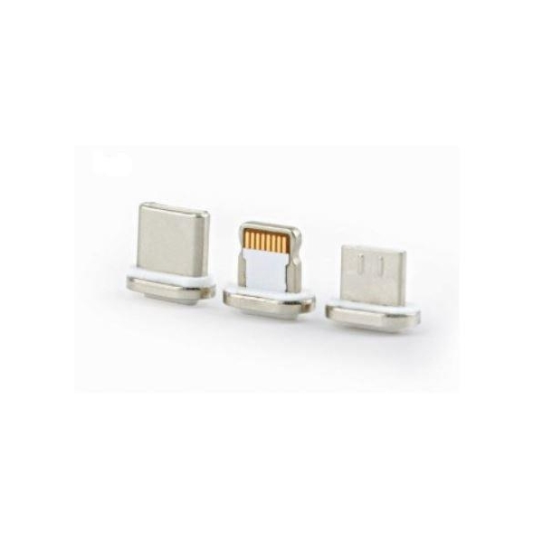 Kabel USB magnetyczny 3w1/1m/srebrny-26578387