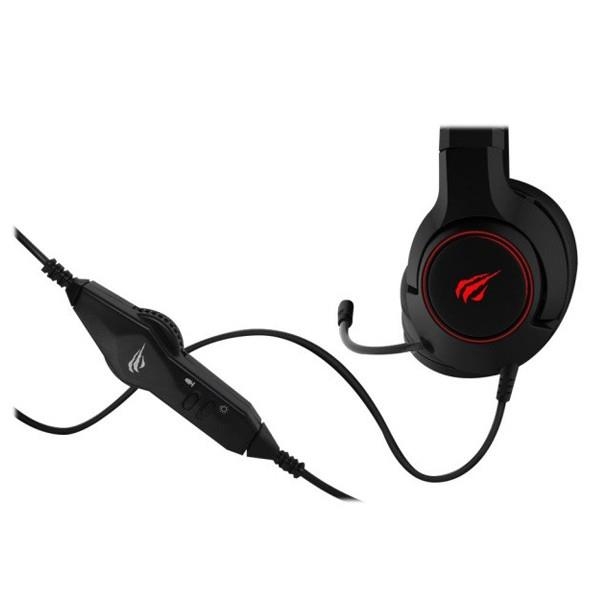 GAMENOE H2260u Słuchawki 7.1 dla graczy z mikrofonem, USB, LED-26587633