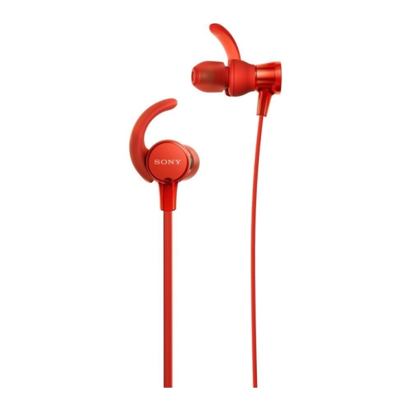 Słuchawki douszne MDR-XB510ASR, czerwone