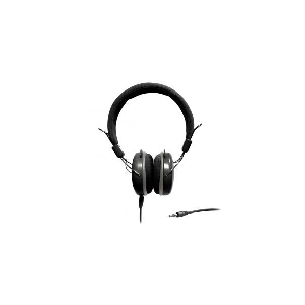 Słuchawki stereo AP-60MD z mikrofonem, czarne-26590303