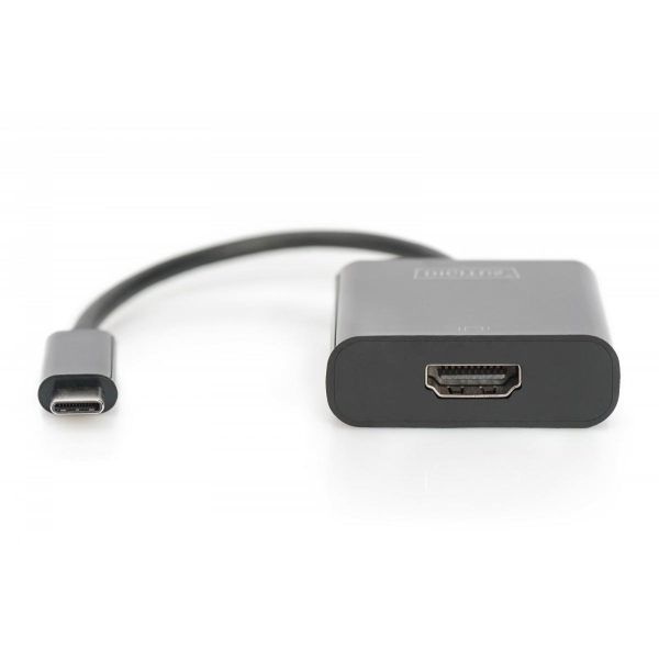 Adapter graficzny DIGITUS HDMI 4K 30Hz UHD na USB 3.1 Typ C, z audio, czarny, 0,15m-26597908