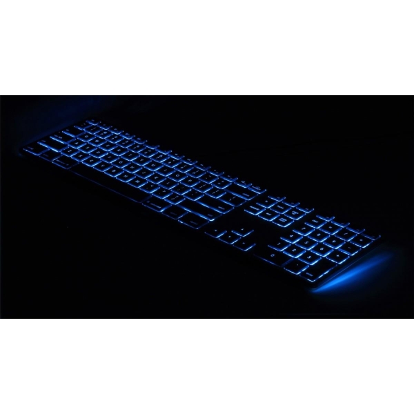 Klawiatura - aluminiowa Mac podświetlana RGB srebrna-26598587