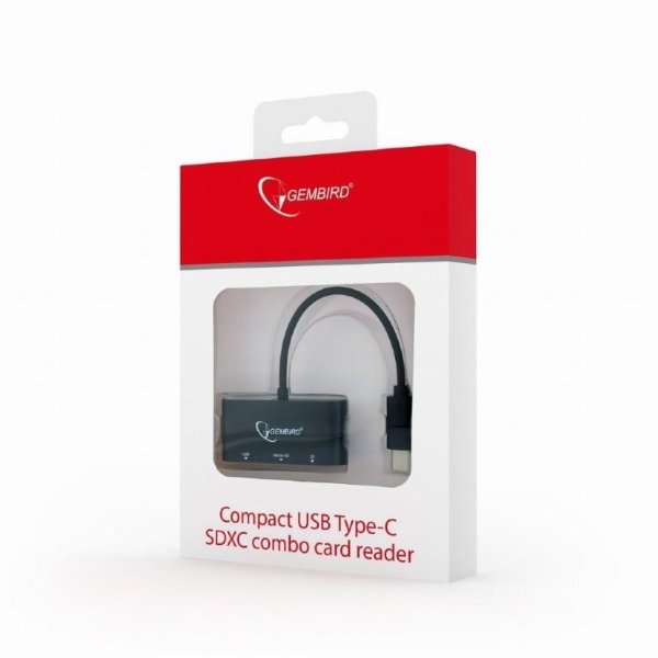 Czytnik kart na USB-C SDXC/combo/czarny-26599797