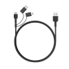 CB-BAL5 3w1 nylonowy kabel Quick Charge micro USB | USB C | Lightning | 1.2m-26602400