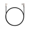 CB-BAL6 Black 90° nylonowy kątowy kabel Quick Charge USB-Lightning | 1.2m | Wtyki 90 stopni-26602434