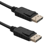 Kabel DisplayPort v1.4 Qoltec męski / DisplayPort v1.4 męski | 2m
