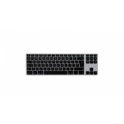 Klawiatura aluminiowa Mac Tenkeyless RGB Space Szara