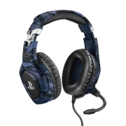 Słuchawki dla graczy Trust GXT 488 Forze-B PS4 (moro niebieskie)