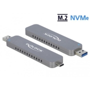 Obudowa SSD zewnętrzna  M.2 NVME USB TYPE-C 3.1/USB-A GEN