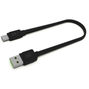 Kabel GCmatte USB - USB-C 25 cm, płaski