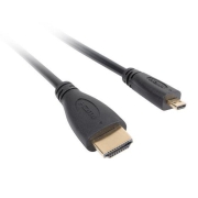 Kabel HDMI(M)-HDMI micro v1.4CA-HDMI-12CC-0018-BK
