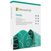 Microsoft 365 Family PL P8 1Y Win/Mac Medialess Box 6GQ-01593 Zastępuje P/N: 6GQ-01161