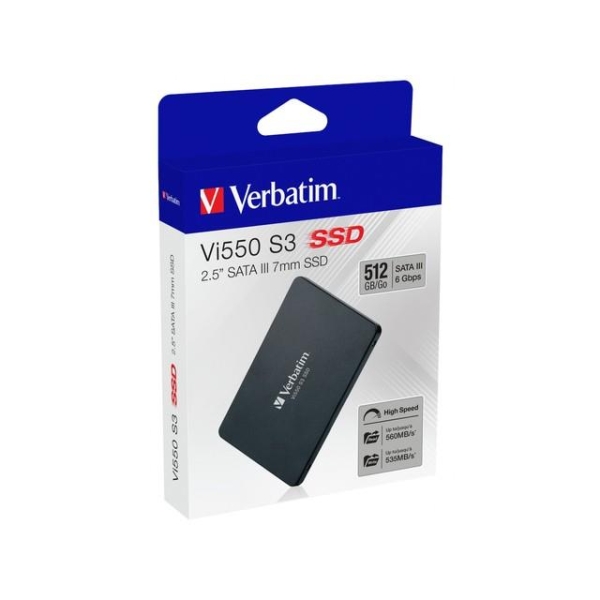 Dysk SSD wewnętrzny 512GB 2,5cala VI550 S3 Sata III czarny-26617744