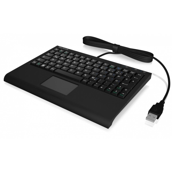 Klawiatura mini ACK-3410(US) touchpad, USB-26626701