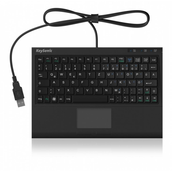 Klawiatura mini ACK-3410(US) touchpad, USB-26626702