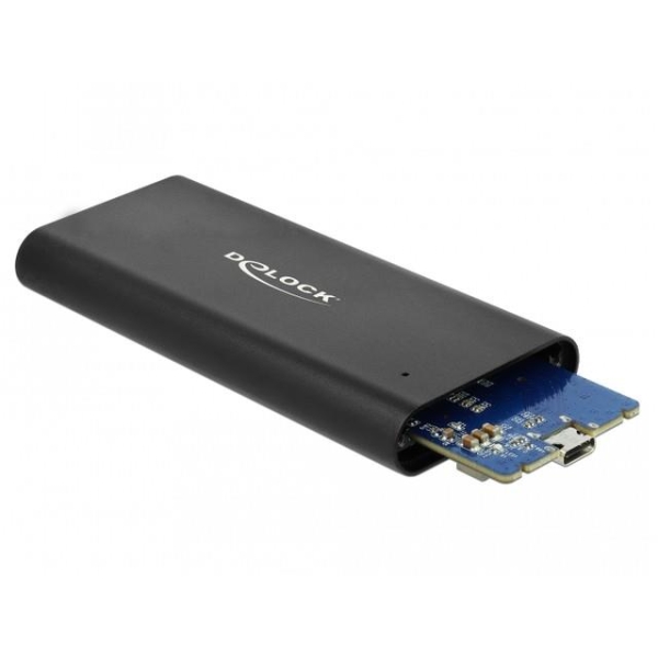 Kieszeń zewnętrzna SSD M.2 NVME USB-C 3.1 Gen 2 czarny-26641105