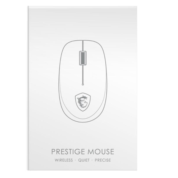 Mysz Prestige Mouse BOX M96 bezprzewodowa/2000dpi/szara-26643459