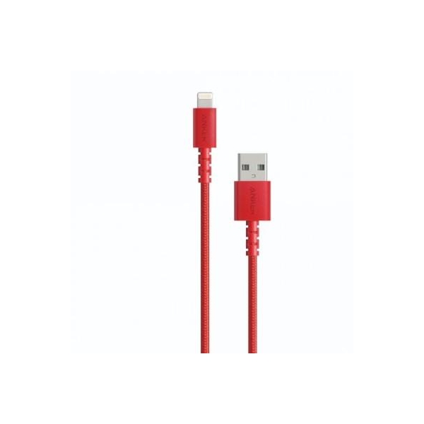 Kabel PowerLine Select+ USB-A - LTG 3ft czerwony