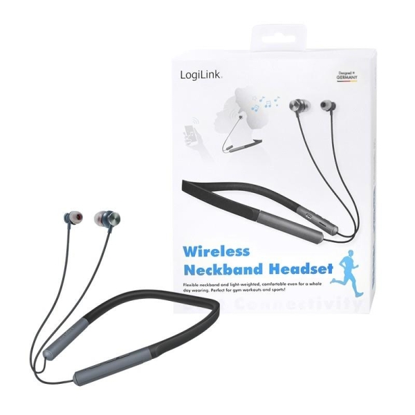 Słuchawki sportowe Bluetooth z mikrofonem Douszne-26669835