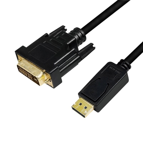 Kabel adapter LogiLink CV0131 DisplayPort 1.2 - DVI, 2m-26670321