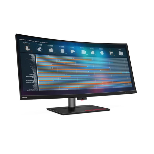 Monitor 39.7 cala ThinkVision P40w-20 Ultra-Wide Curved LCD 62C1GAT6EU-26688833